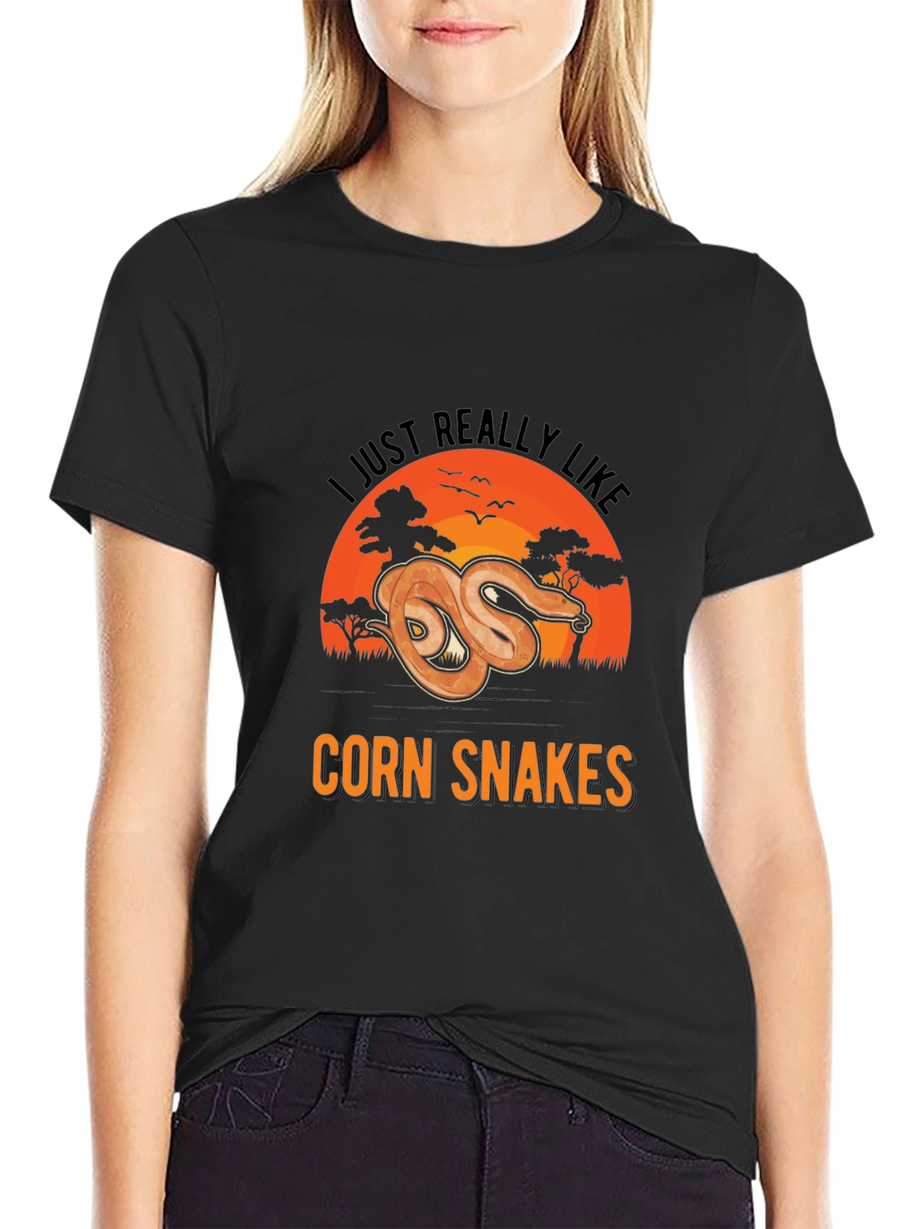 Corn Snakes T-Shirt - I Just Really Like Corn Snakes Tee