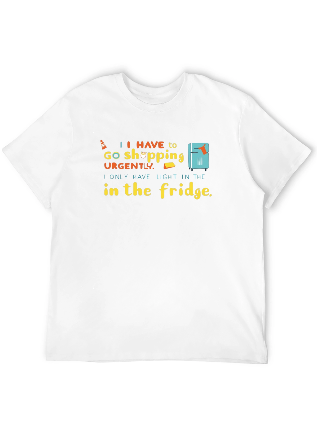 Funny Light in the Fridge Graphic T-Shirt