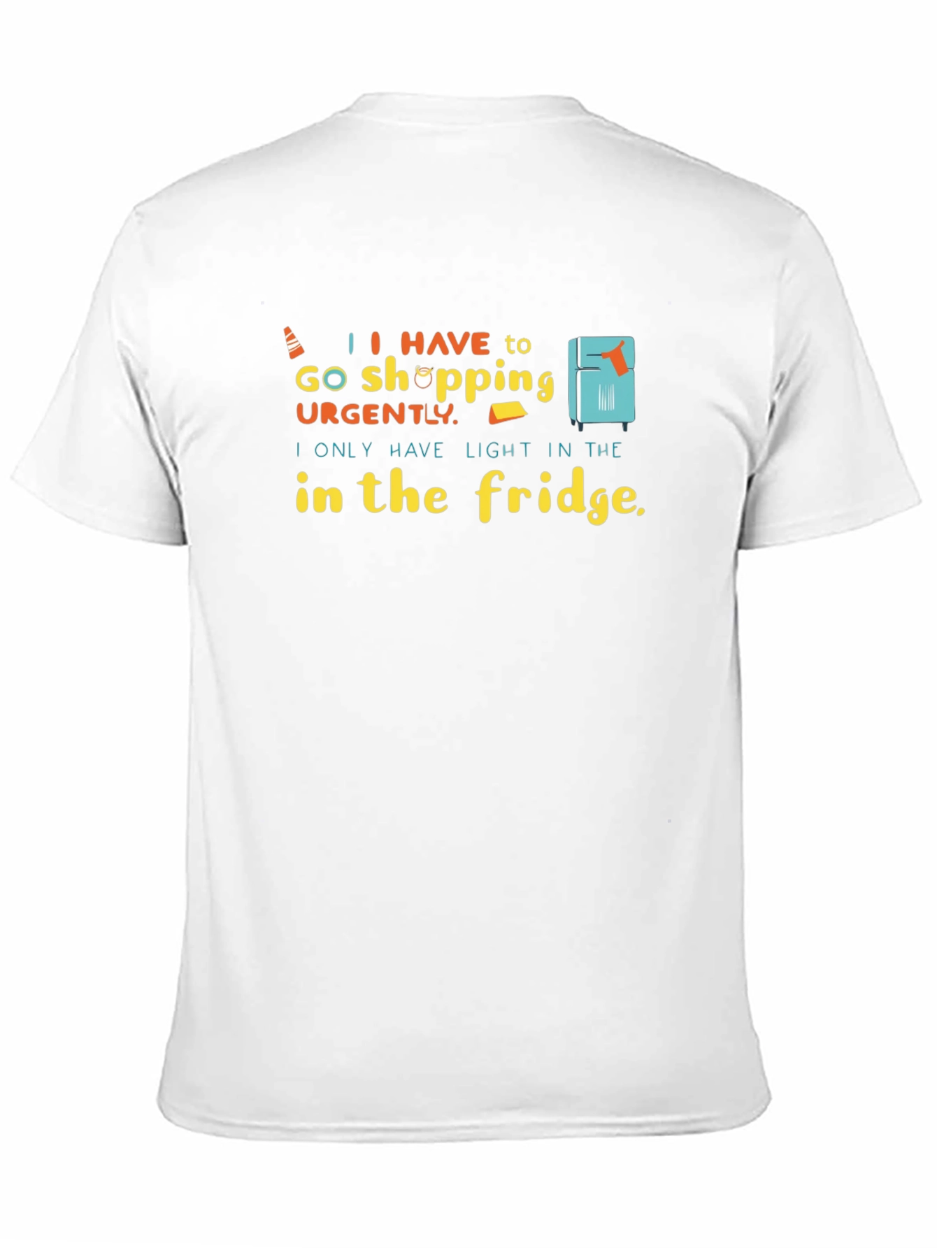 Funny Light in the Fridge Graphic T-Shirt