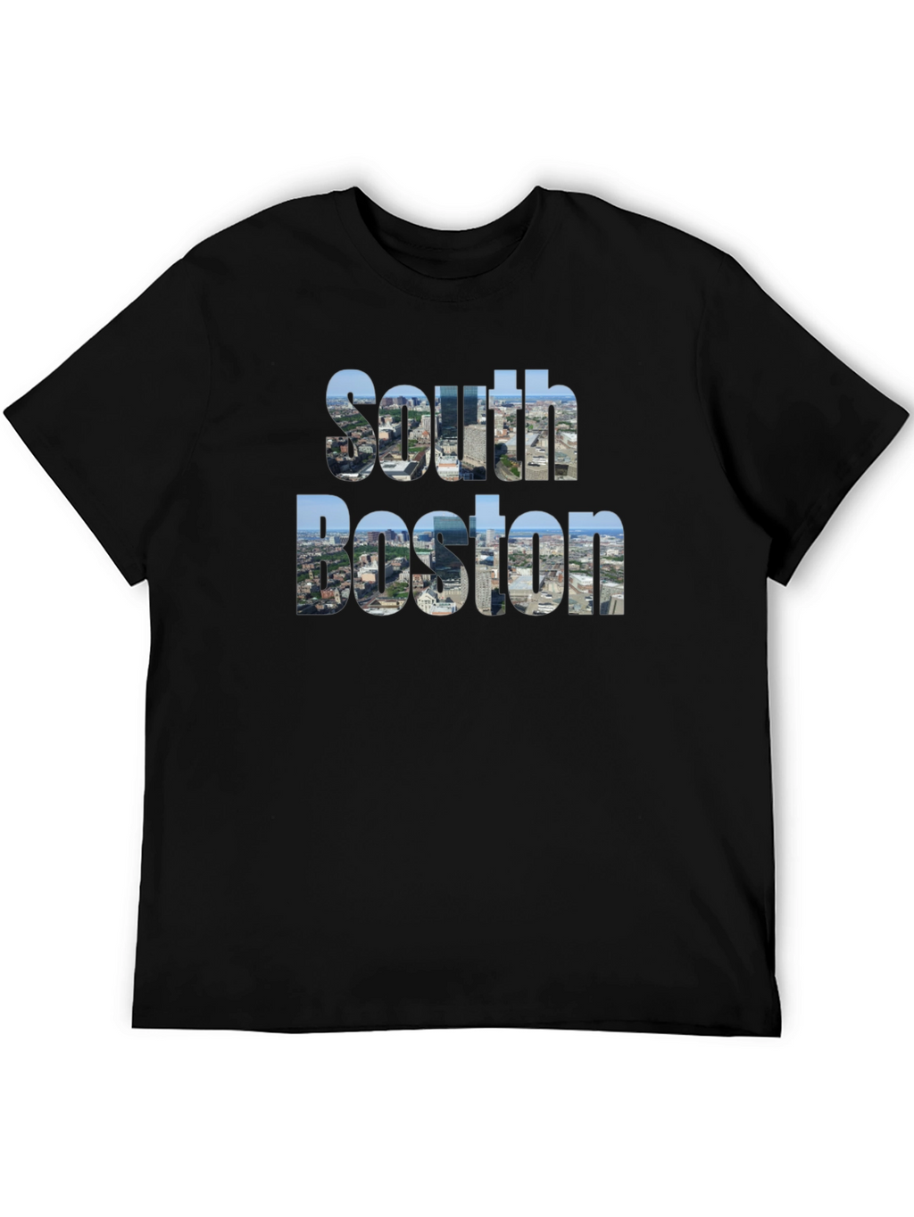 South Boston Graphic Tee - Cityscape Print