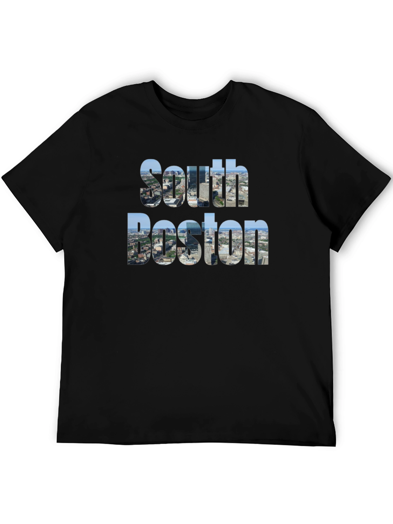 South Boston Graphic Tee - Cityscape Print