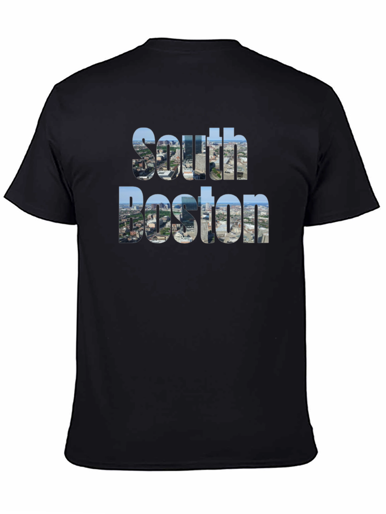 South Boston Graphic Tee - Cityscape Print