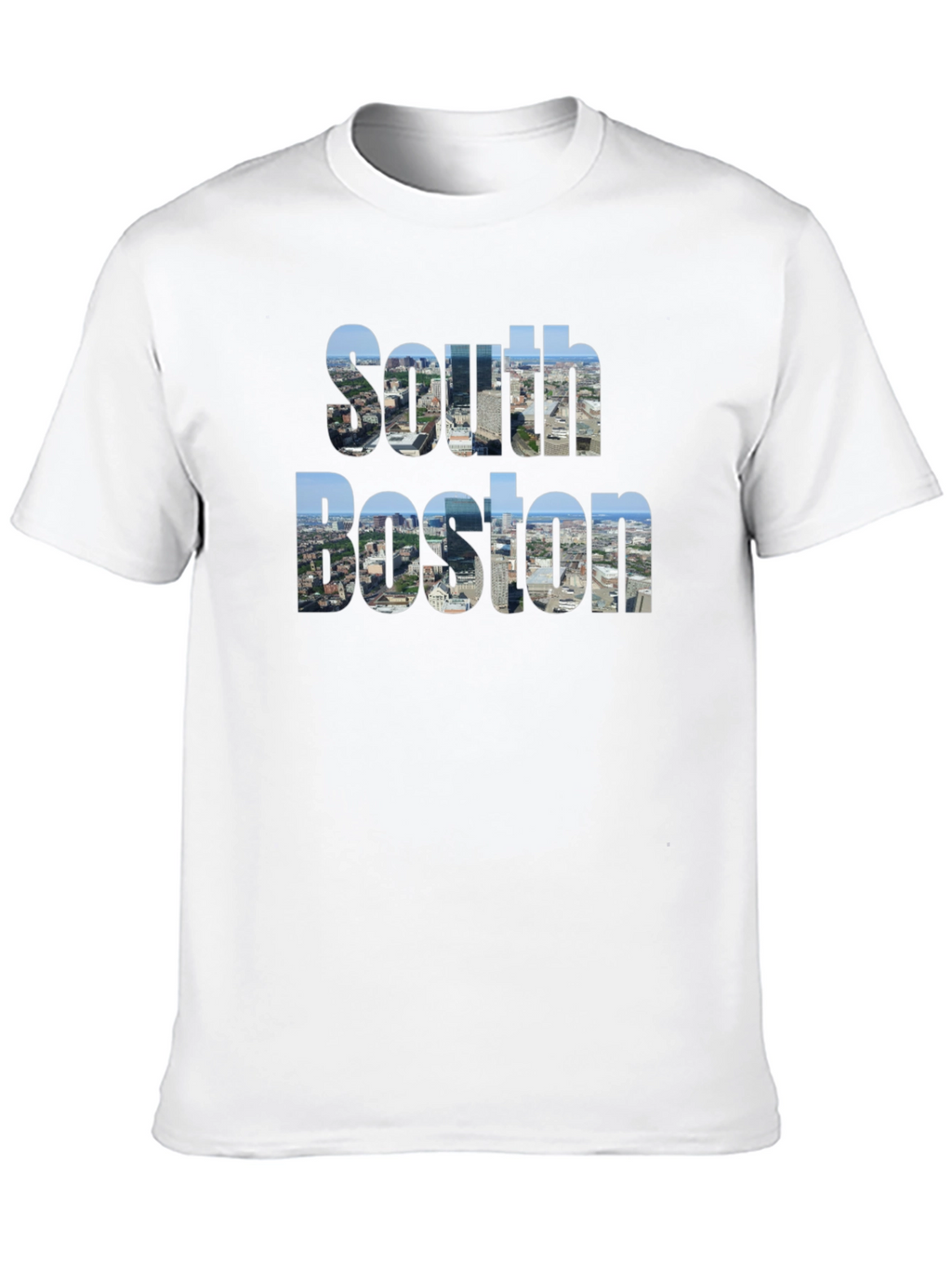 South Boston Graphic Tee - Cityscape Print