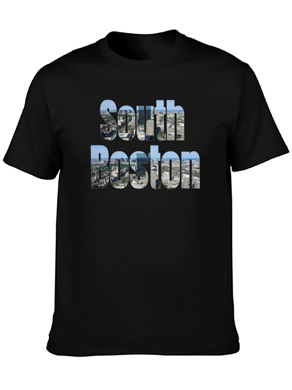 South Boston Graphic Tee - Cityscape Print