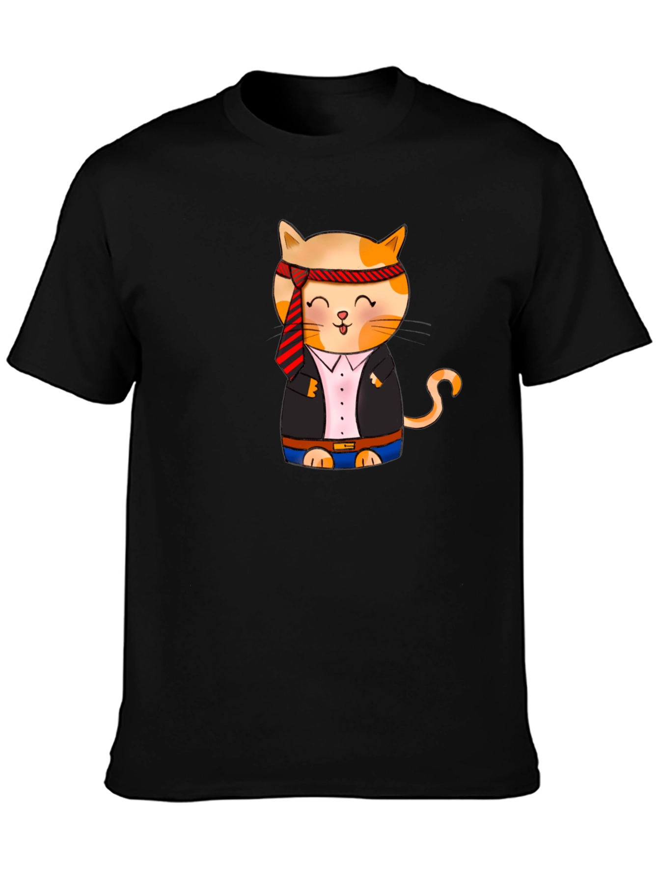 Cat Boss T-Shirt - Cool Graphic Tee