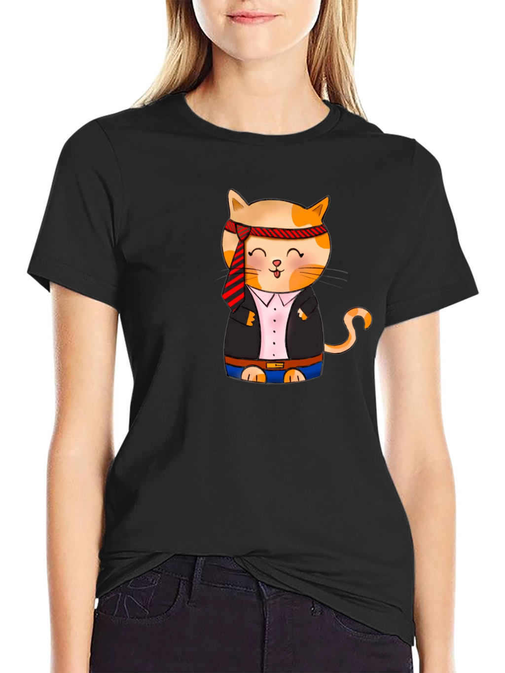 Cat Boss T-Shirt - Cool Graphic Tee