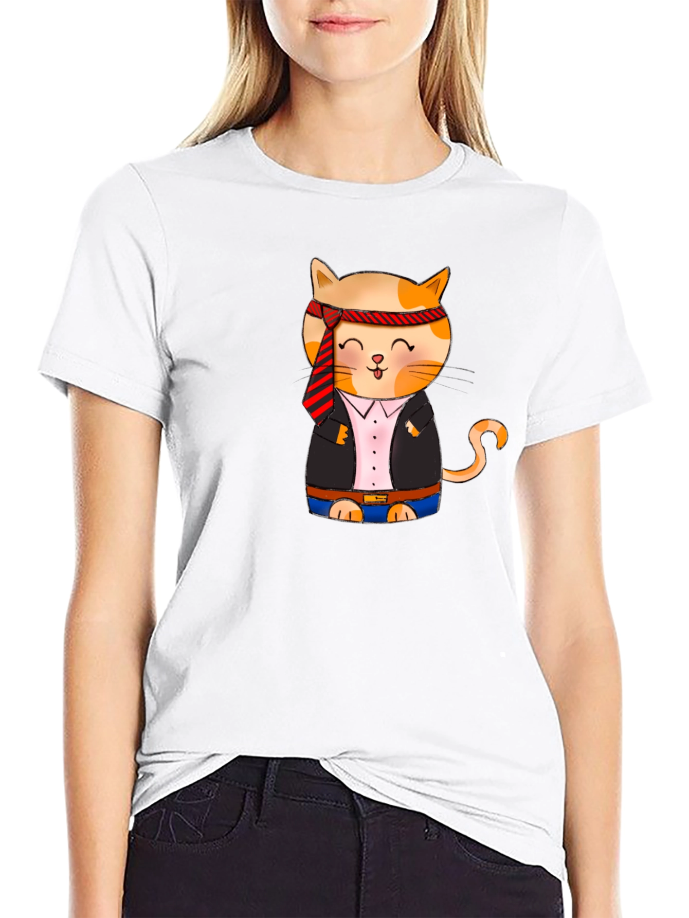 Cat Boss T-Shirt - Cool Graphic Tee
