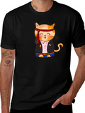 Cat Boss T-Shirt - Cool Graphic Tee
