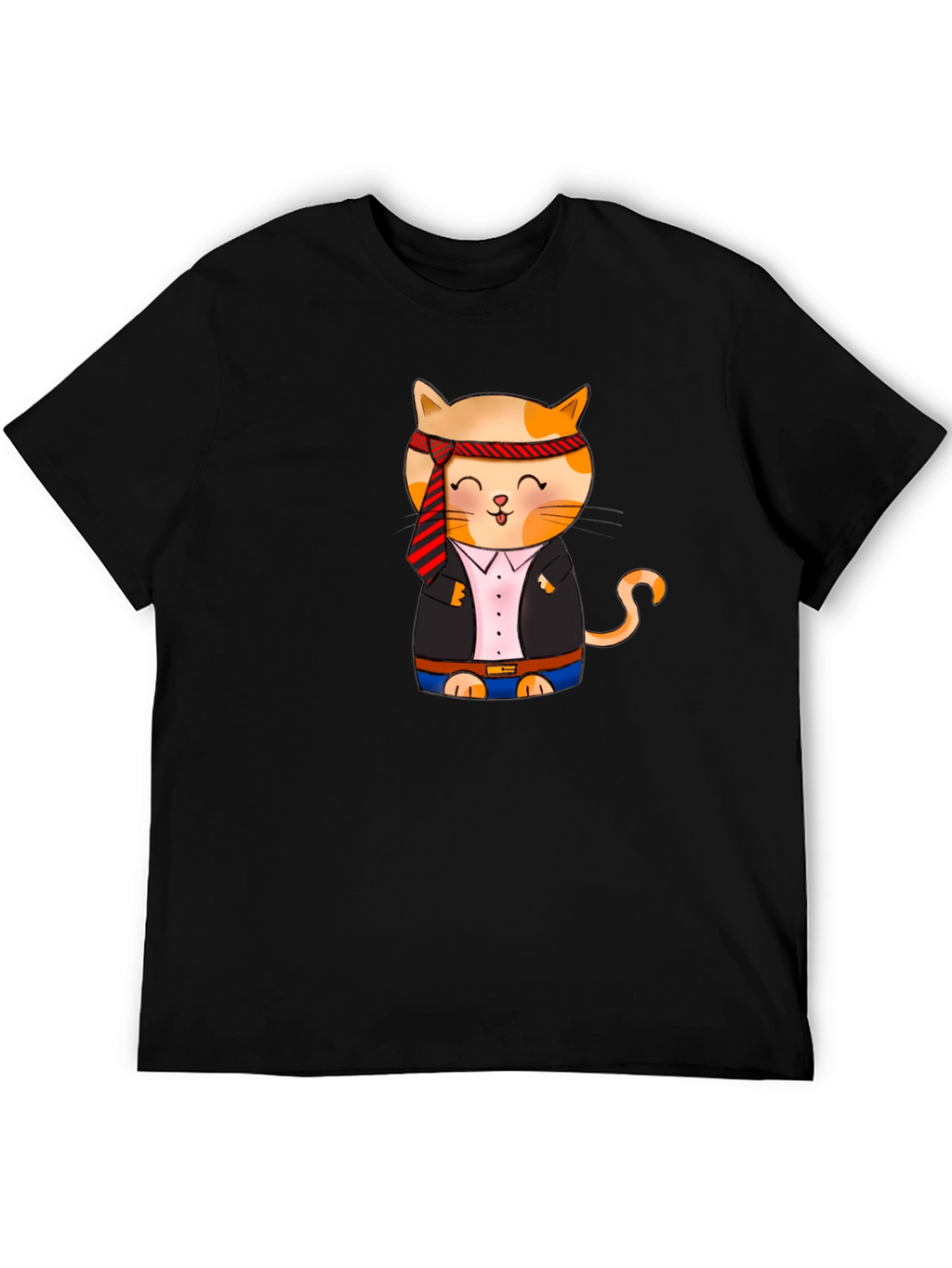 Cat Boss T-Shirt - Cool Graphic Tee