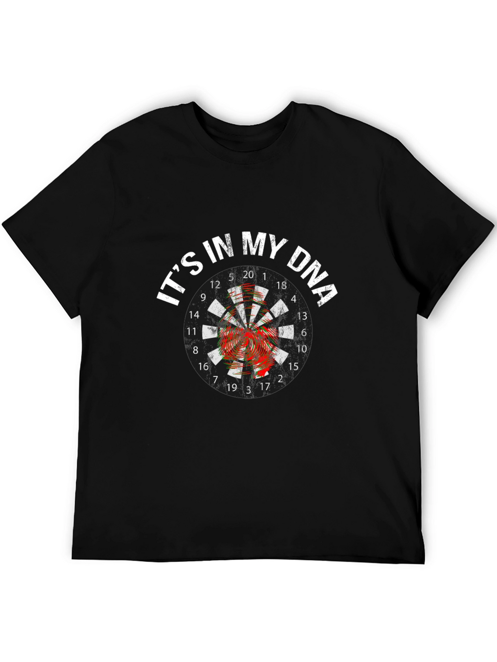 Its In My DNA Dartboard T-Shirt