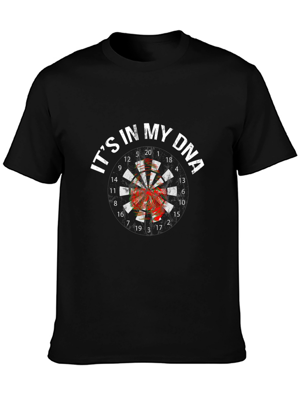 Its In My DNA Dartboard T-Shirt