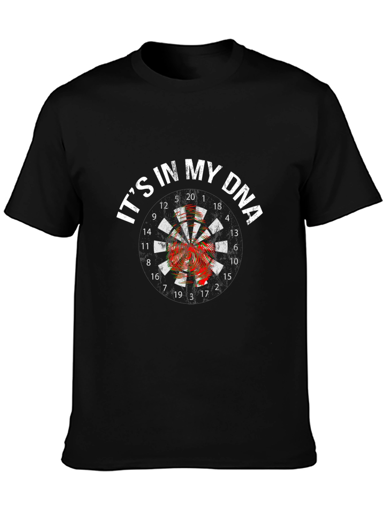 Its In My DNA Dartboard T-Shirt