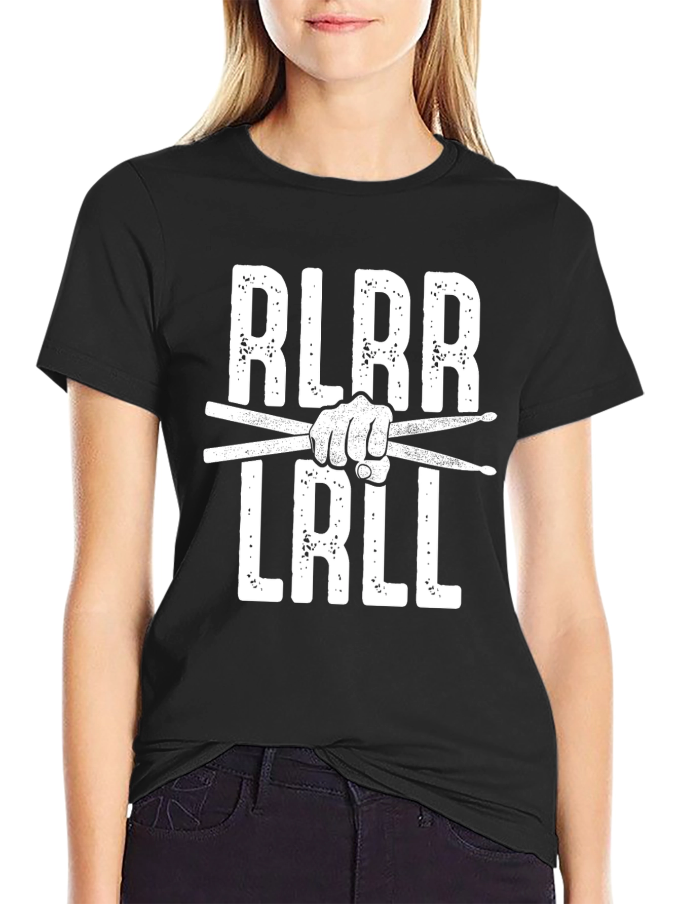 Drummer T-Shirt - RLRL LRLR Drum Sticks