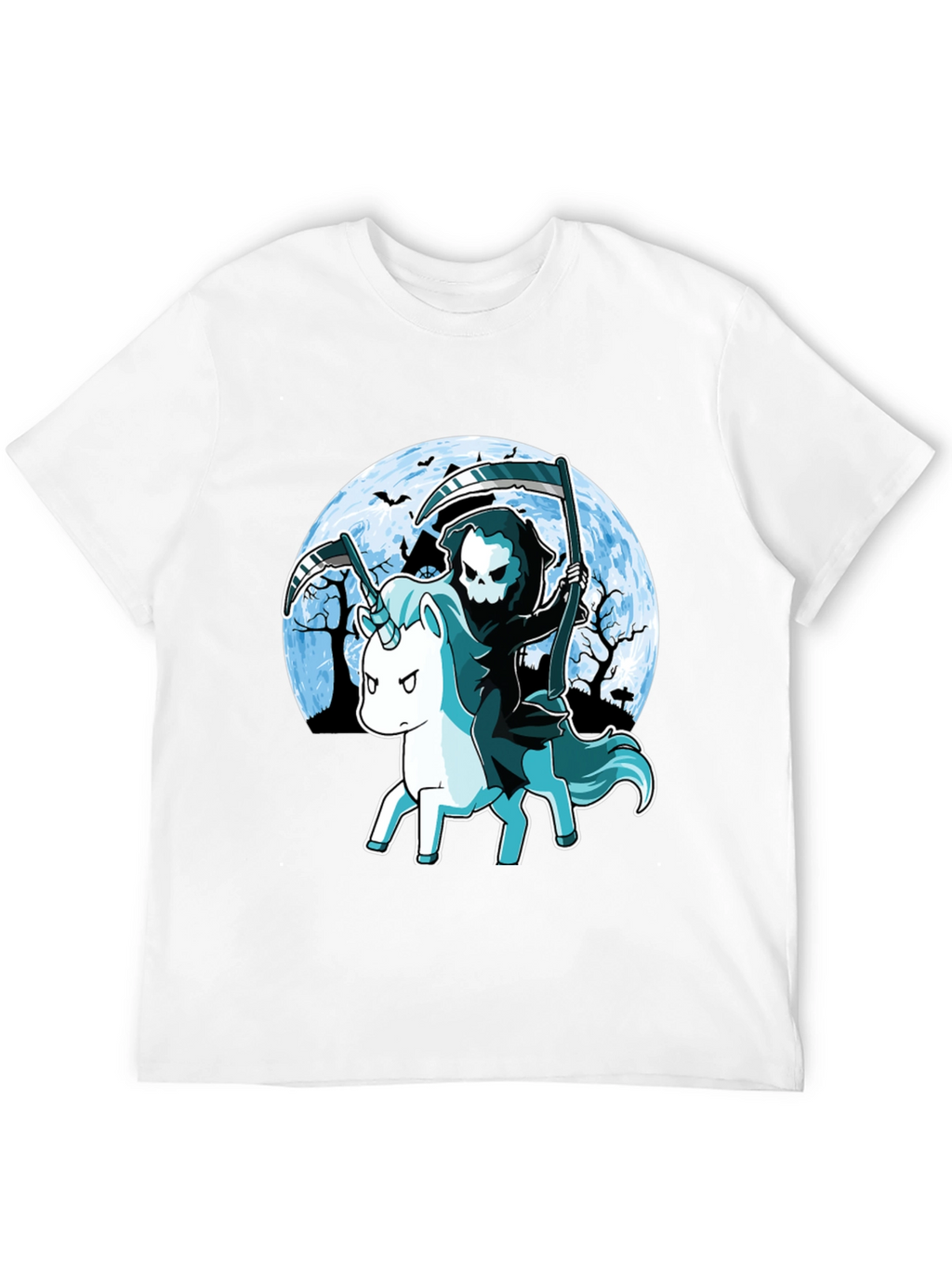 Grim Reaper Unicorn T-Shirt