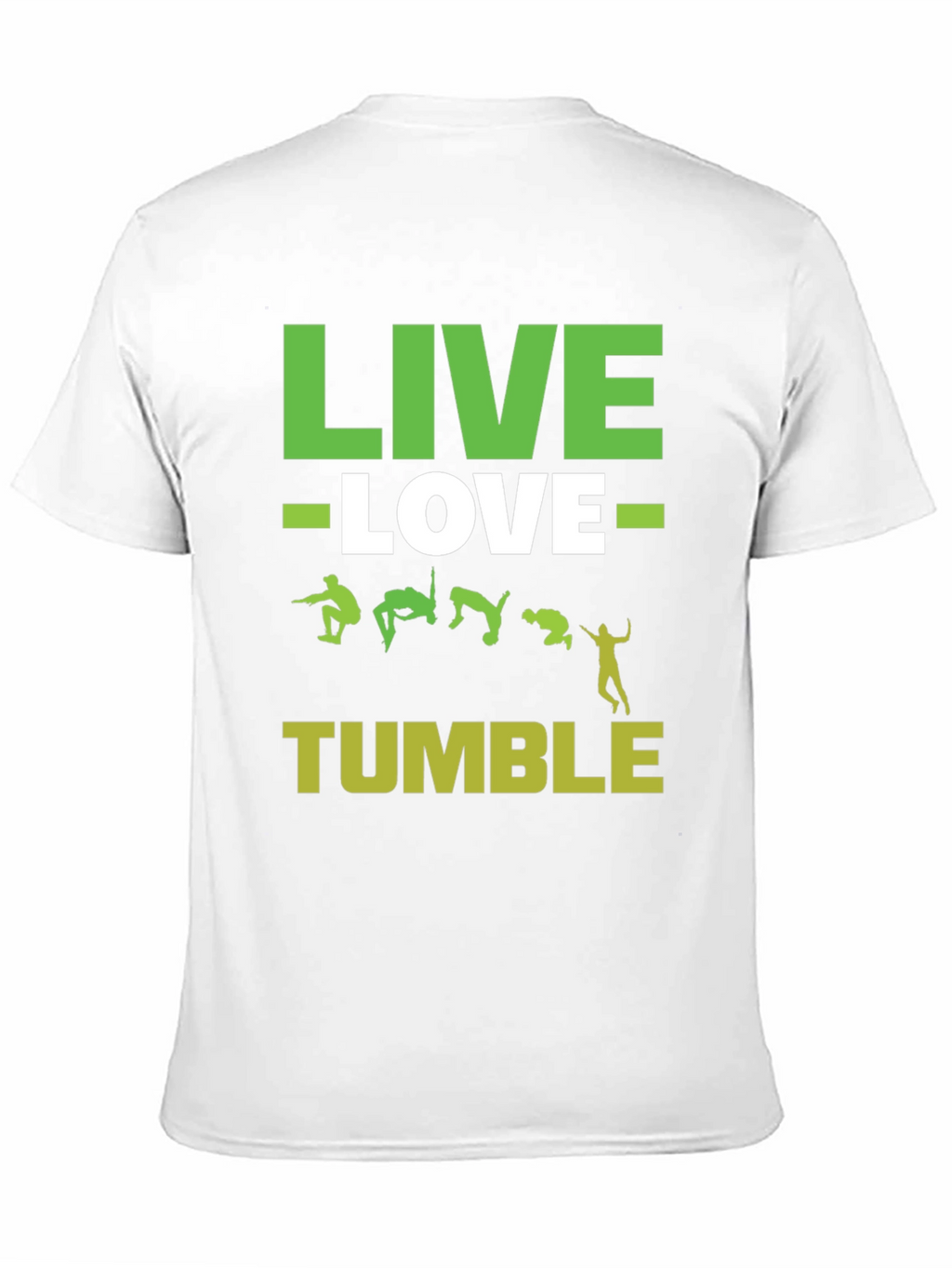 Live Love Tumble Black Graphic Tee