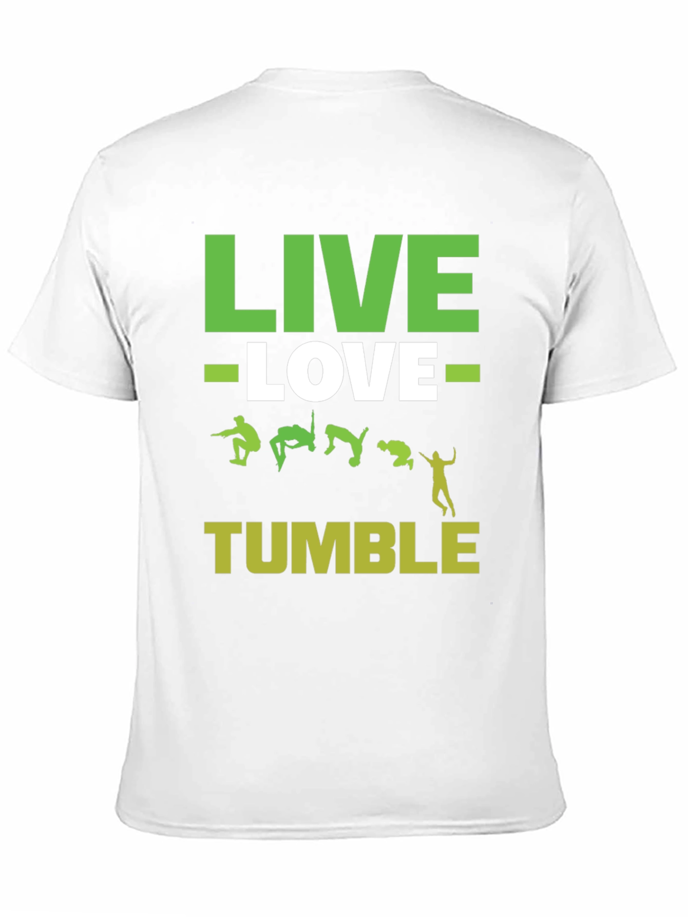 Live Love Tumble Black Graphic Tee