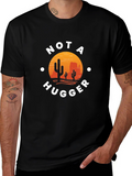 Not A Hugger Cactus Desert Graphic Tee