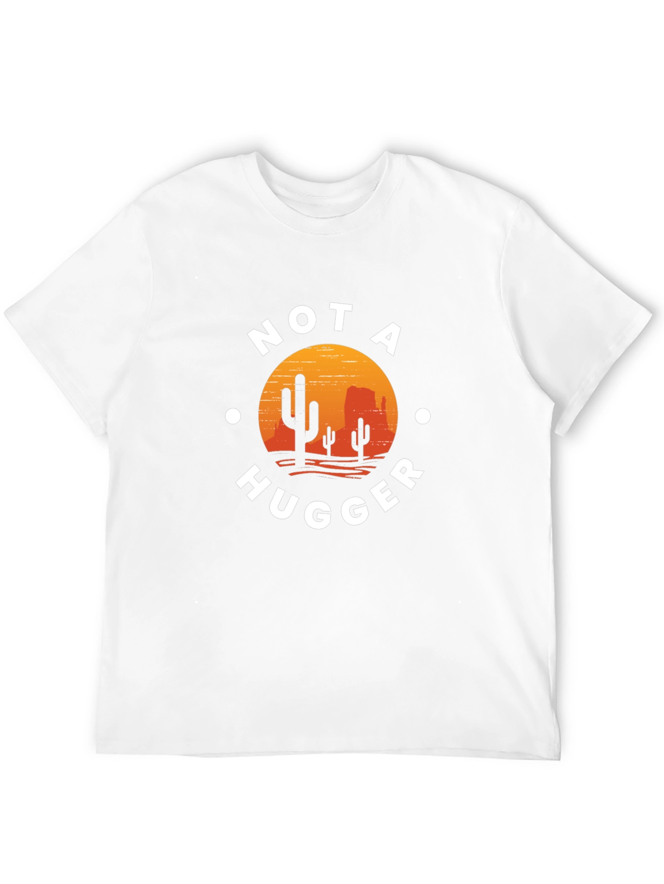 Not A Hugger Cactus Desert Graphic Tee
