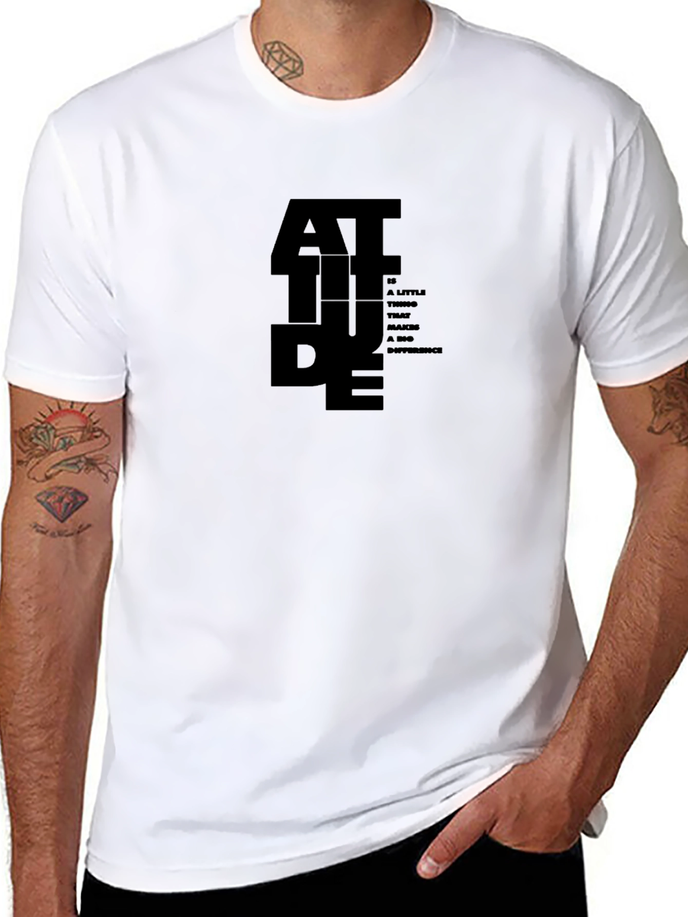 Attitude Graphic T-Shirt - Motivational Tee