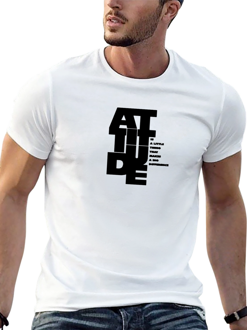Attitude Graphic T-Shirt - Motivational Tee