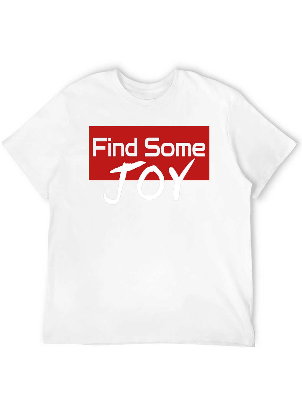 Find Some Joy Black Graphic Tee