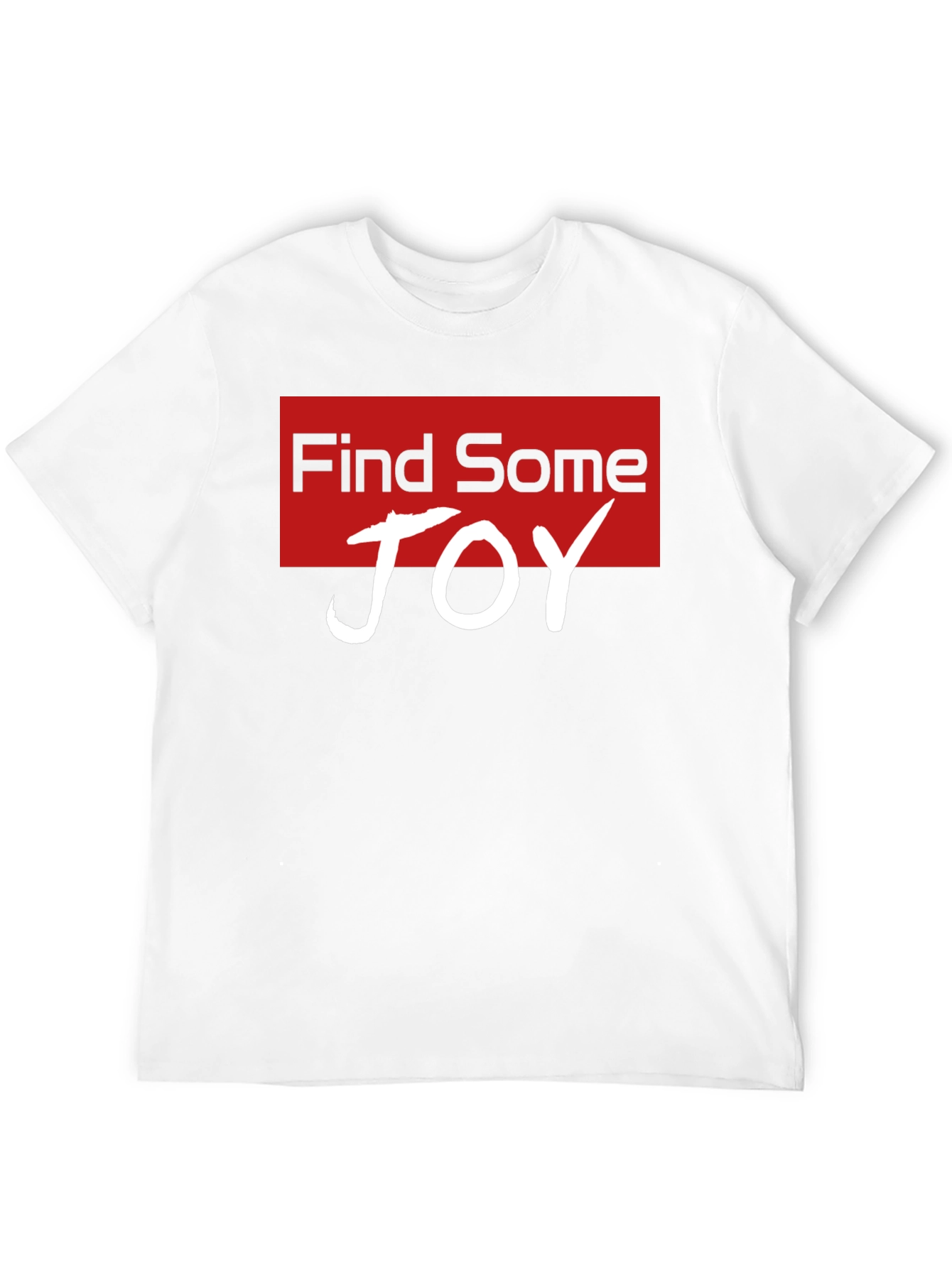 Find Some Joy Black Graphic Tee