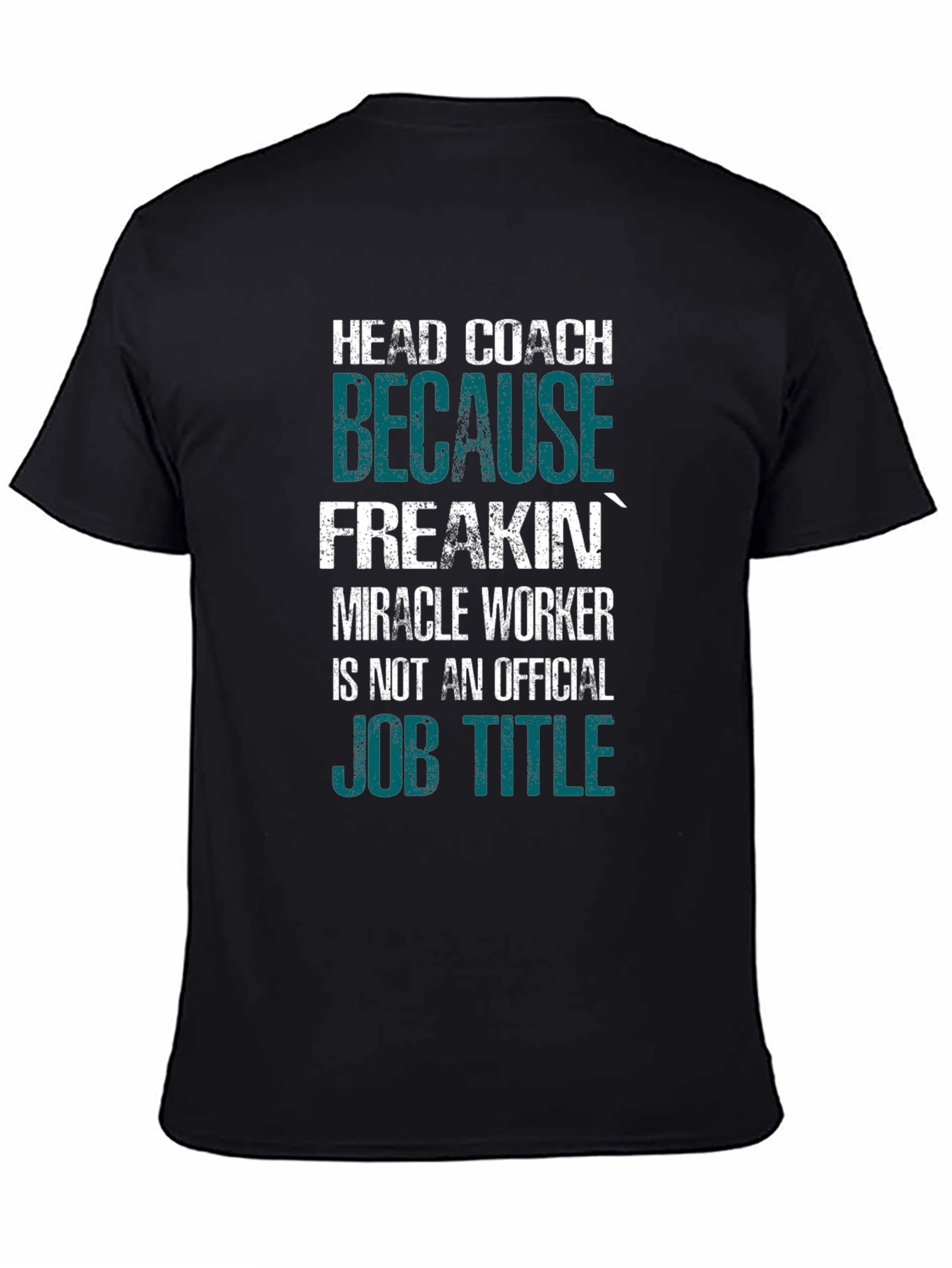 Head Coach Funny Job Title T-Shirt