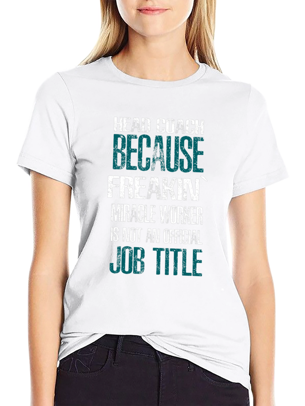 Head Coach Funny Job Title T-Shirt