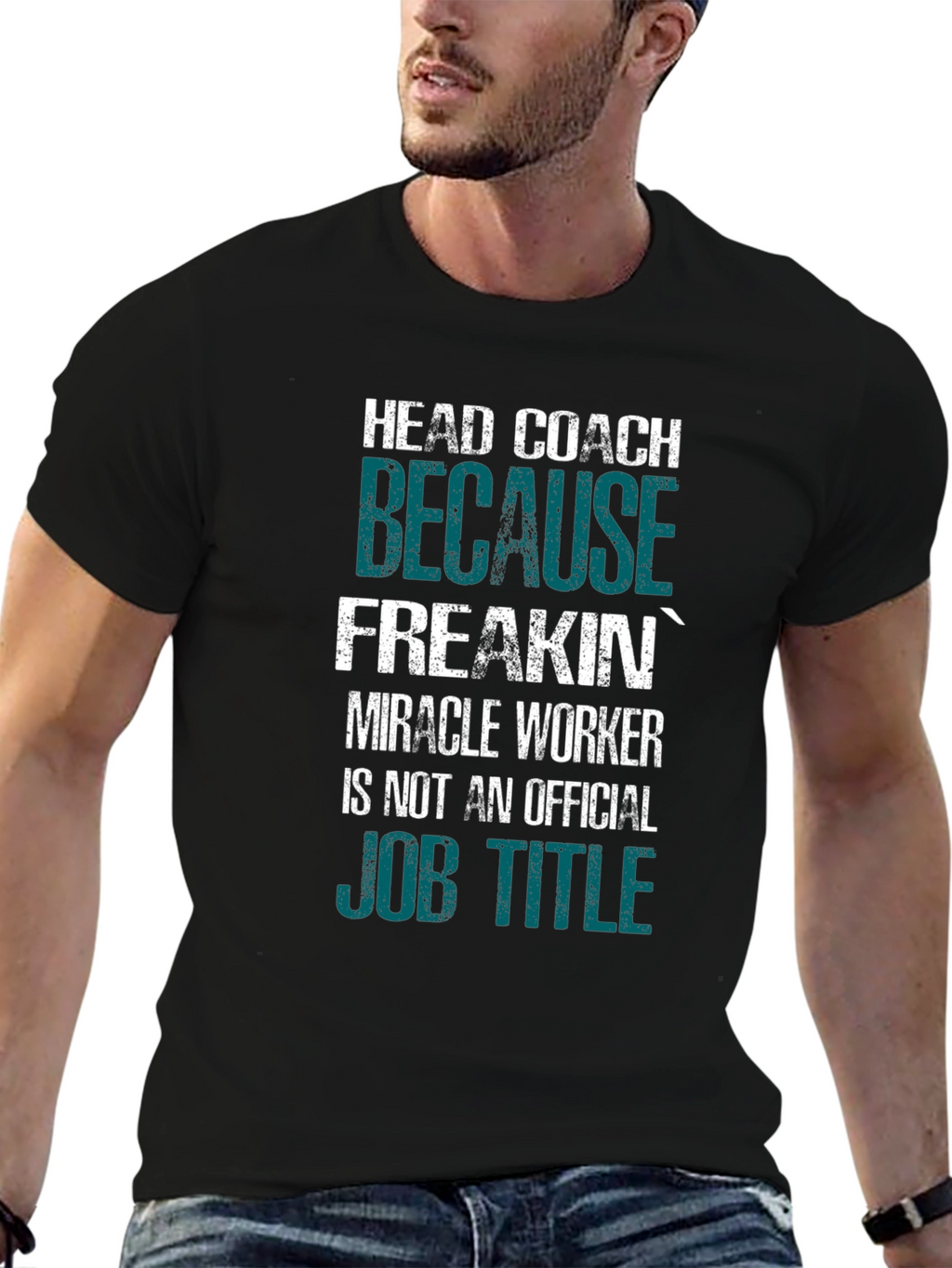 Head Coach Funny Job Title T-Shirt