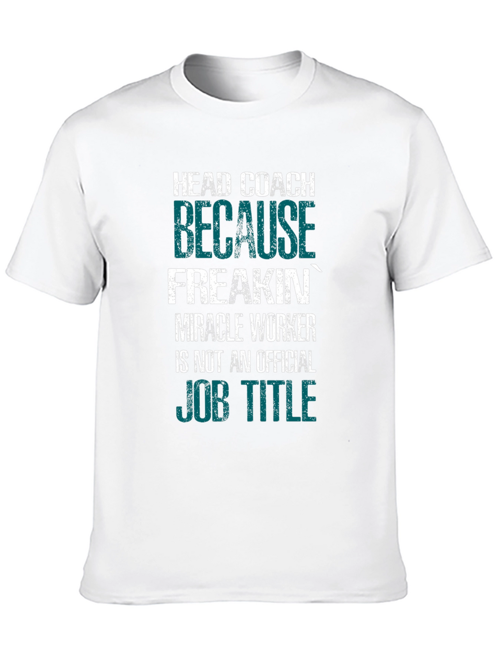 Head Coach Funny Job Title T-Shirt