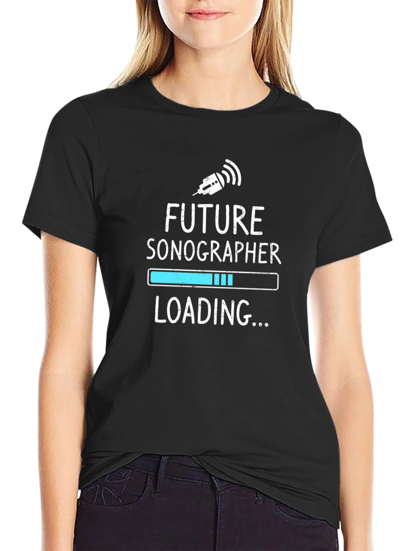 Future Sonographer Loading Funny T-Shirt