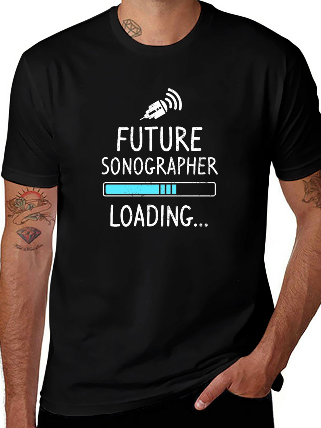 Future Sonographer Loading Funny T-Shirt