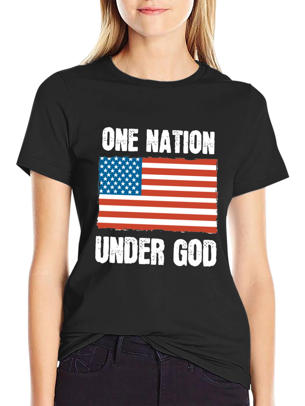 One Nation Under God Patriotic T-Shirt