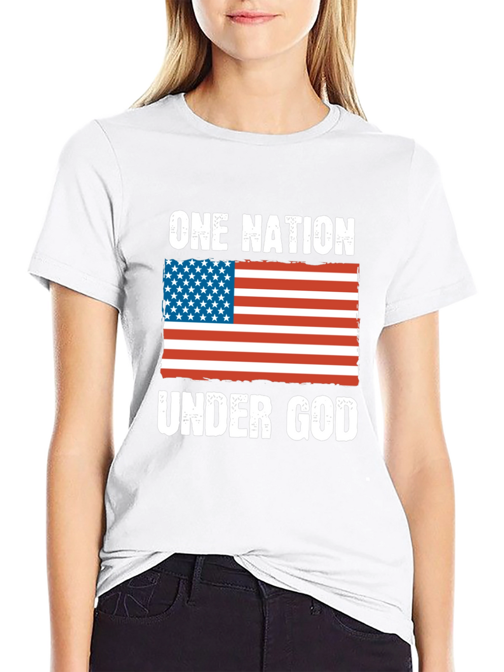 One Nation Under God Patriotic T-Shirt