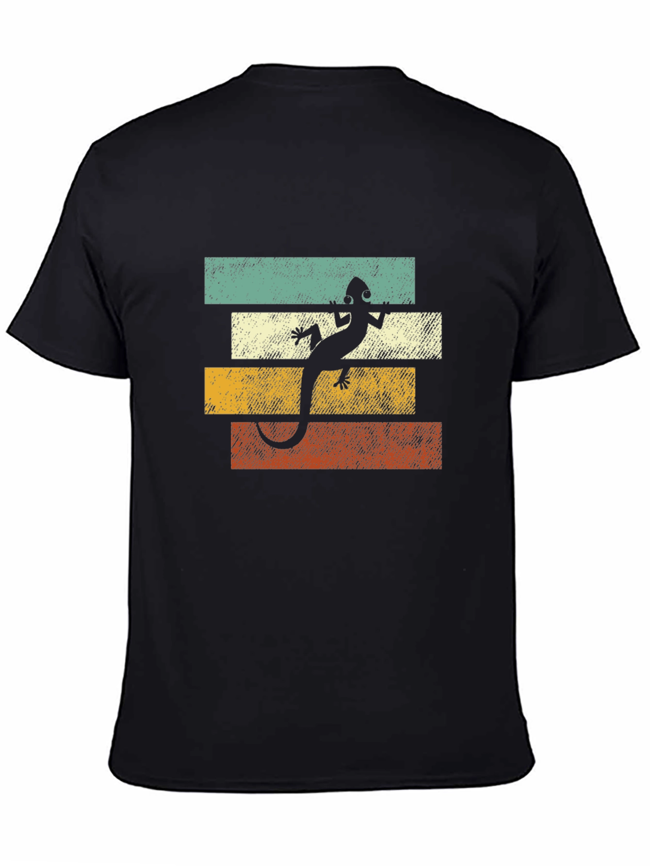 Retro Lizard Graphic Tee - Cool Vintage Style