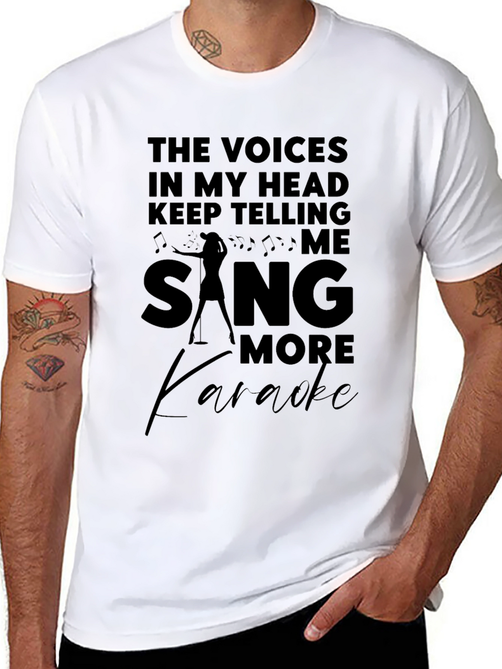 Sing More Karaoke T-Shirt
