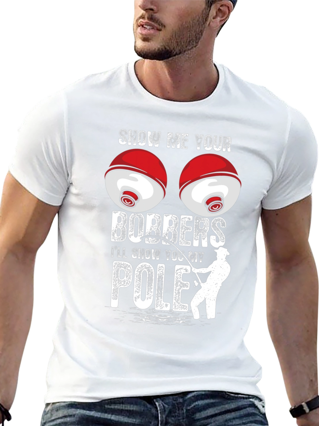 Show Me Your Bobbers Fishing T-Shirt