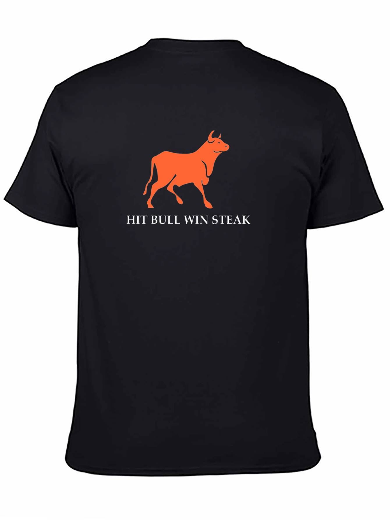 Hit Bull Win Steak Funny Graphic Tee