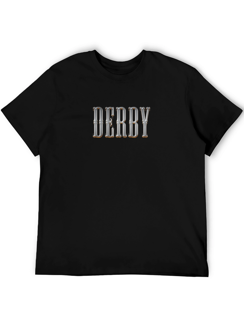 Derby Graphic Tee - Black Cotton Blend