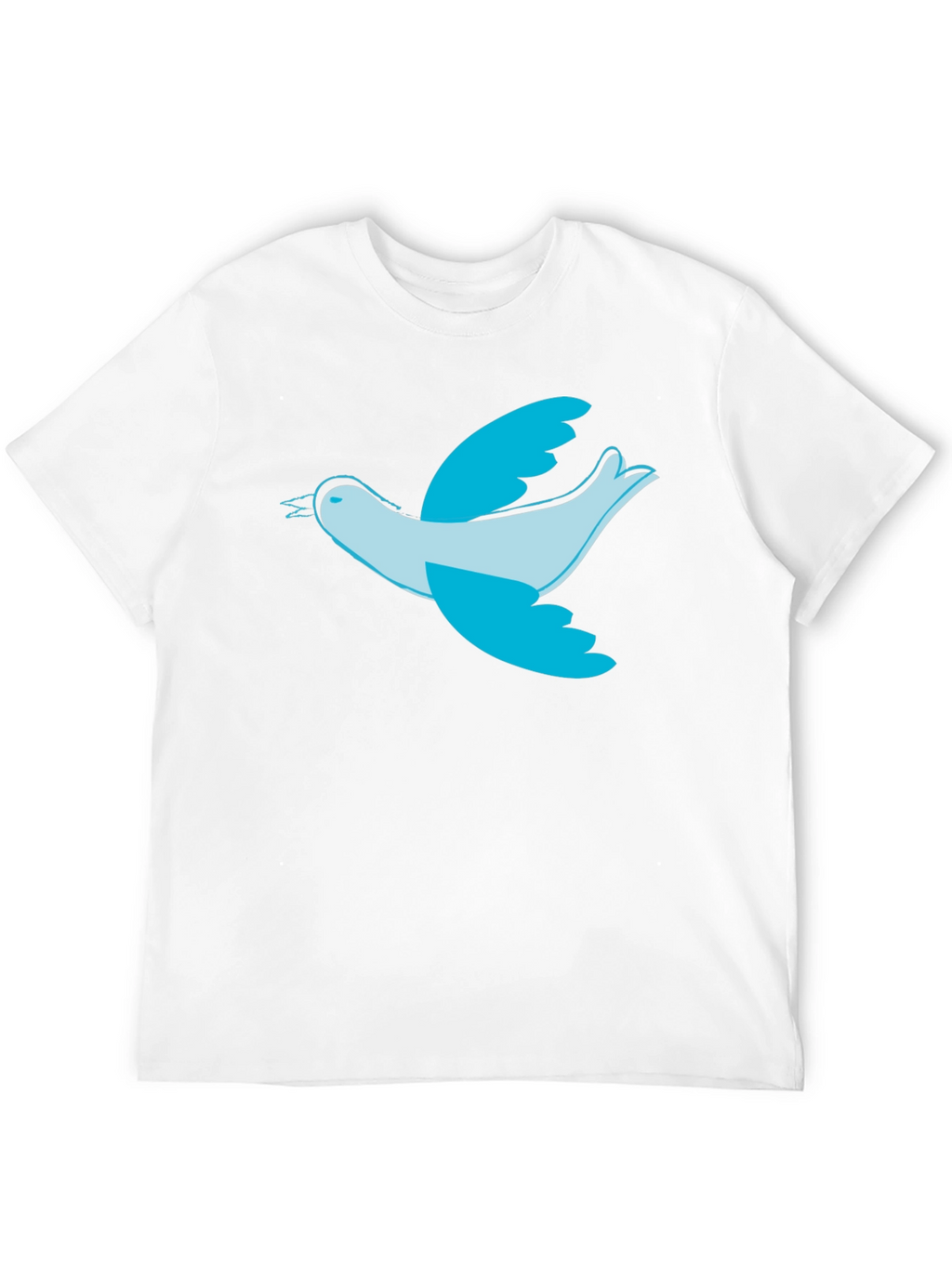 Bird Graphic Black T-Shirt