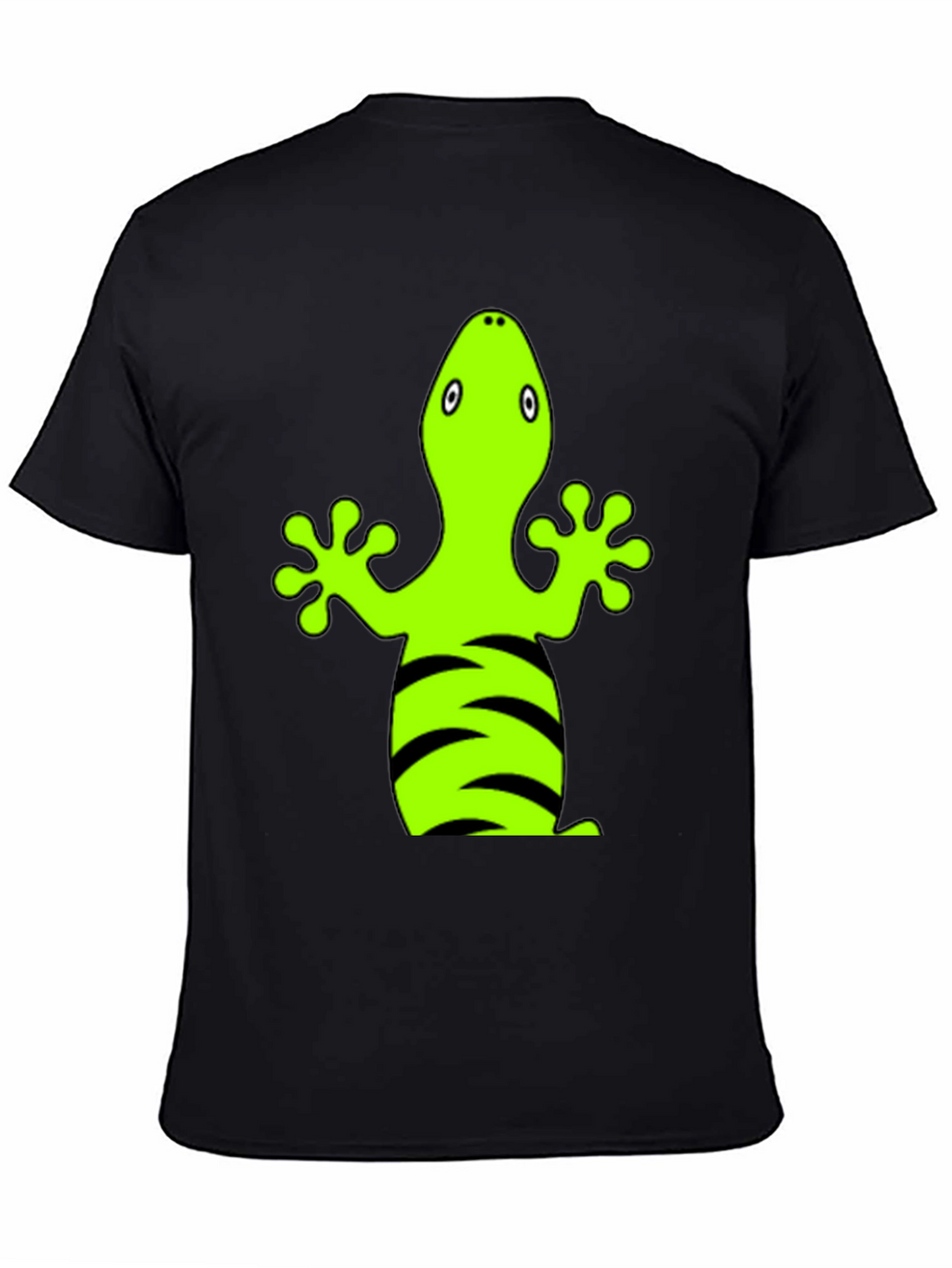 Gecko Graphic Tee - Funky Lizard Print T-Shirt