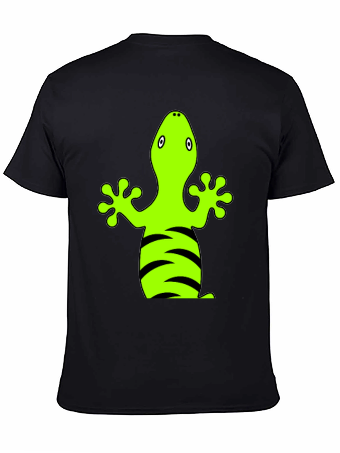 Gecko Graphic Tee - Funky Lizard Print T-Shirt