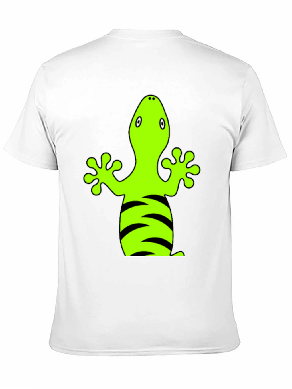 Gecko Graphic Tee - Funky Lizard Print T-Shirt