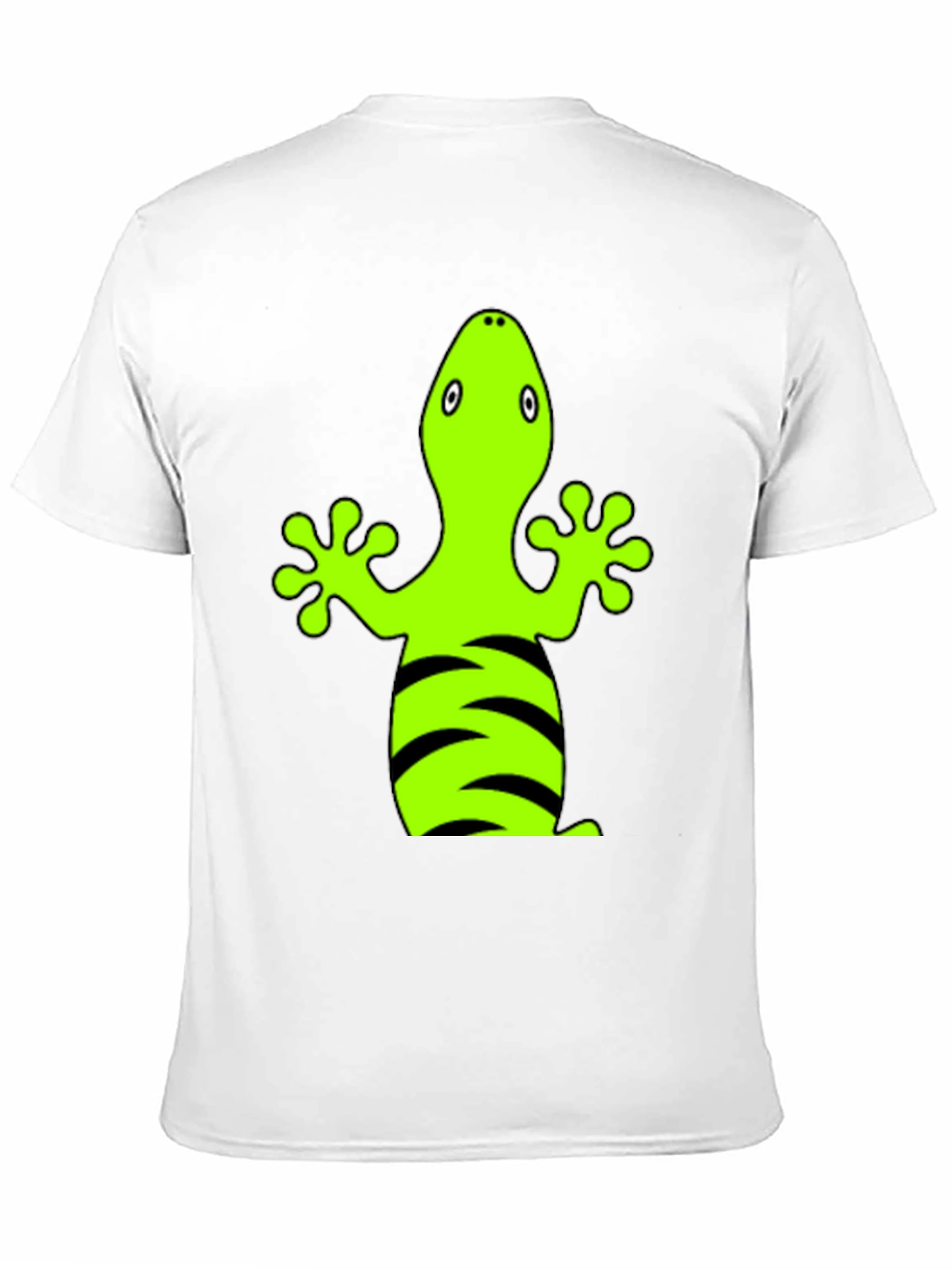 Gecko Graphic Tee - Funky Lizard Print T-Shirt