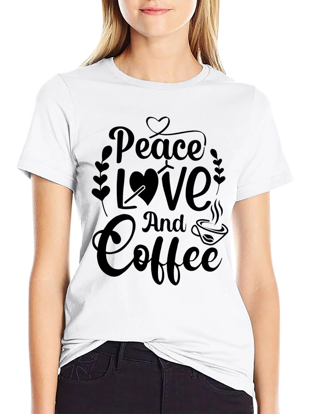 Peace Love and Coffee T-Shirt