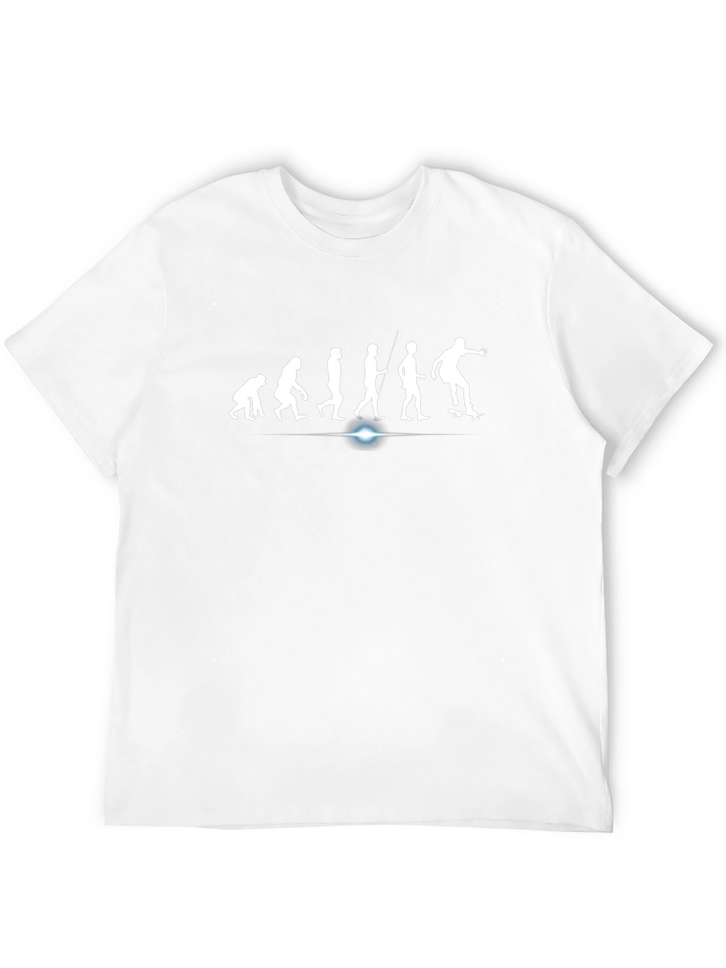 Evolution Skateboarder T-Shirt - Black