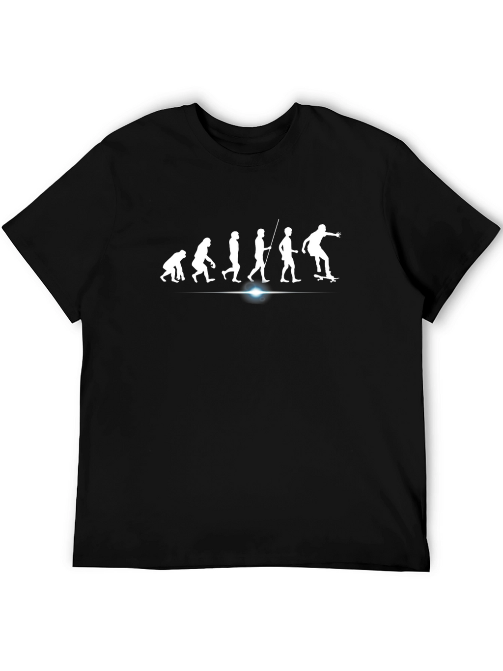 Evolution Skateboarder T-Shirt - Black