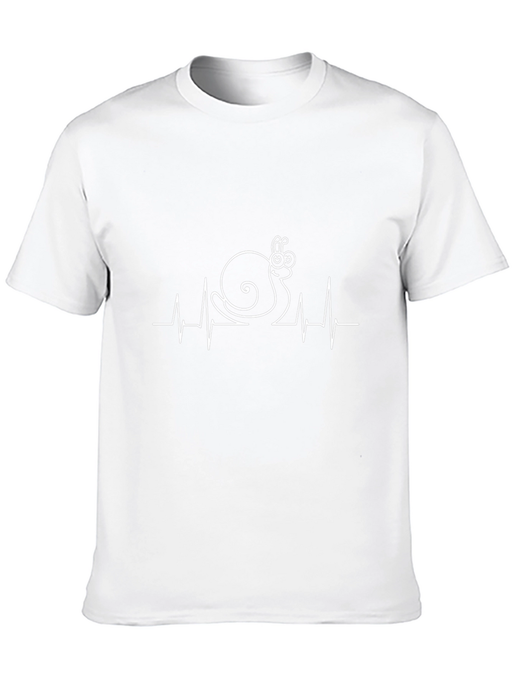 Snail Heartbeat T-Shirt - Funny Cartoon Tee