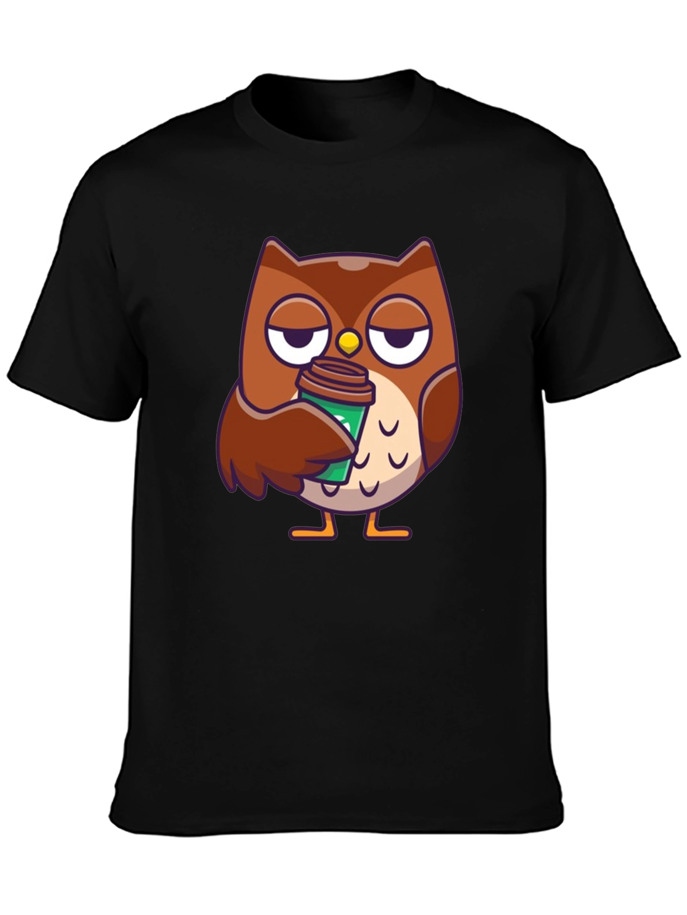 Owl Coffee T-Shirt - Brewtiful Design