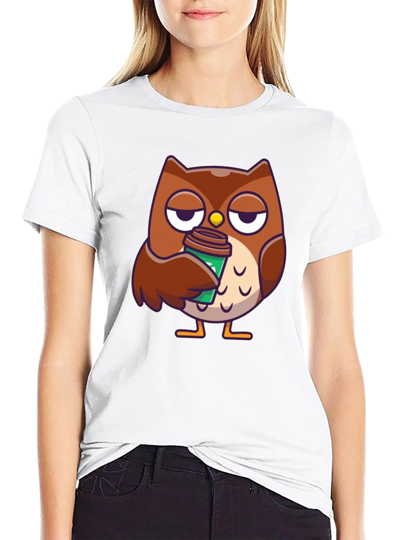 Owl Coffee T-Shirt - Brewtiful Design
